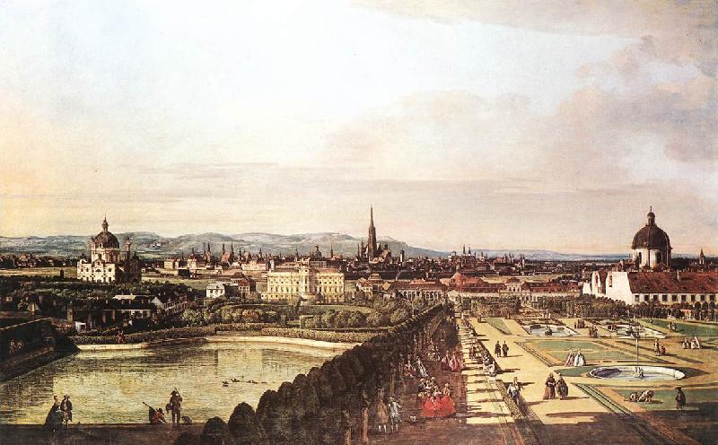 BELLOTTO, Bernardo View of Vienna from the Belvedere hjhk China oil painting art